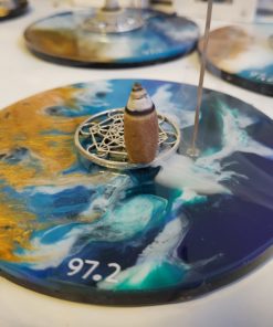 Porte-encens Orgonite Artisanal