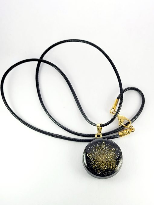 Pendentif Croix de Ankh à base de shungite, modèle n°1. – Image 4