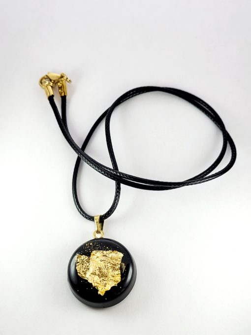 Pendentif Croix de Ankh à base de shungite, modèle n°2. – Image 4