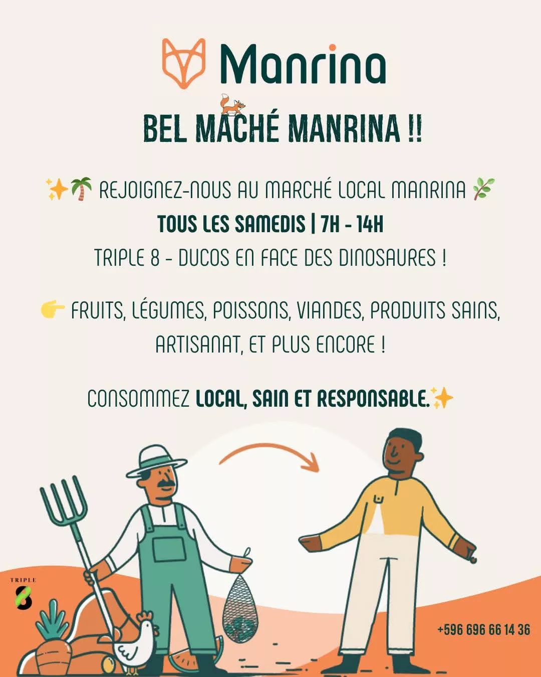 Bel Maché MANRINA !! Au Triple 8