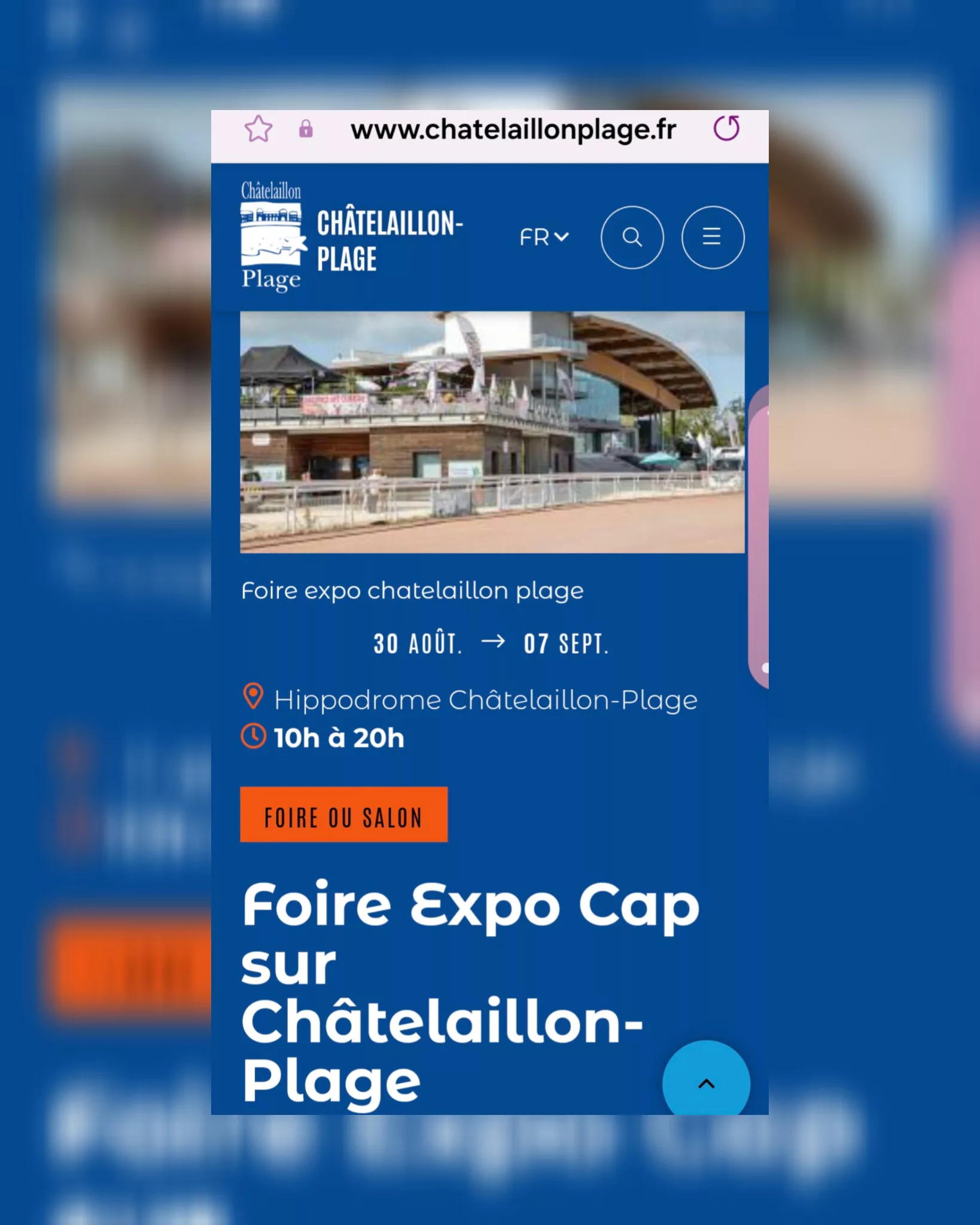 Foire Expo à Châtelaillon-plage du 30/08 au 07/09/2025