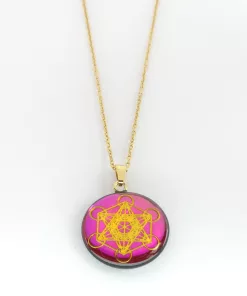 Pendentif métatron yin yang