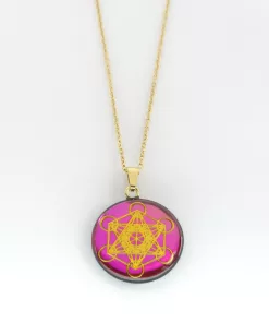 Pendentif métatron yin yang