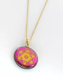 Pendentif métatron yin yang