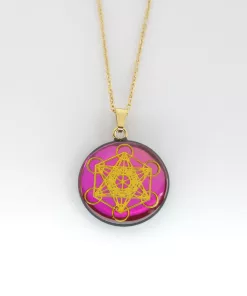 Pendentif métatron yin yang