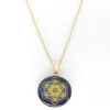 Pendentif métatron yin yang n19