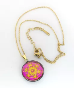 Pendentif métatron yin yang