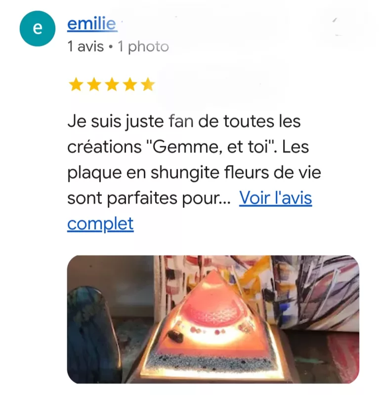 avis clients gemme et toi