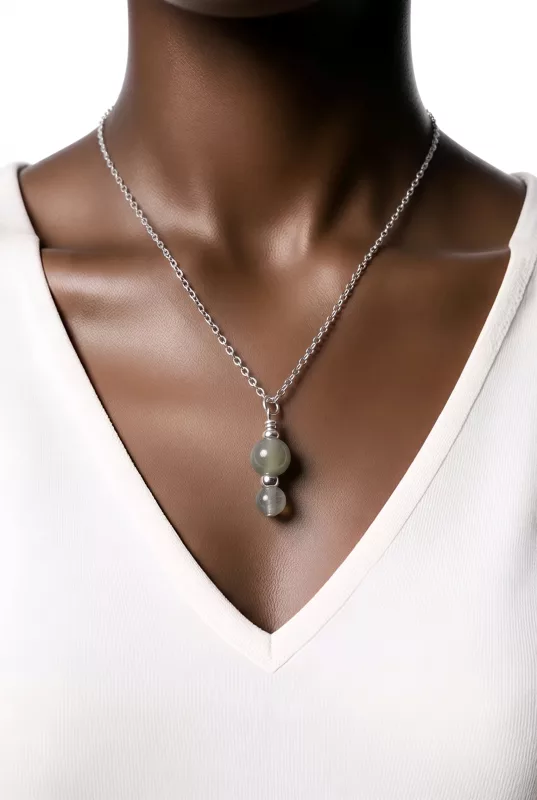 pendentif labradorite pour soignants