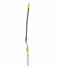 Pendentif labradorite doré soignants 2 en 1